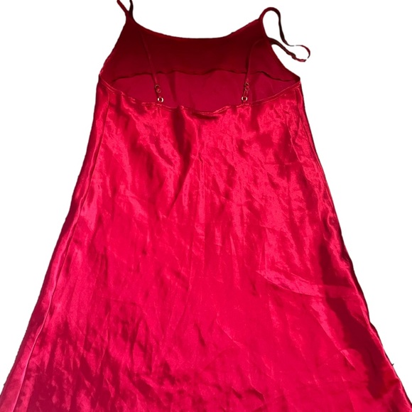sentiments red slip dress, size s - Picture 3 of 4